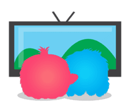 Monsta, the cute little monster sticker #986056