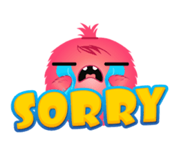 Monsta, the cute little monster sticker #986063