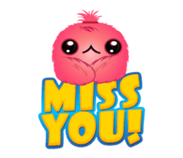 Monsta, the cute little monster sticker #986065