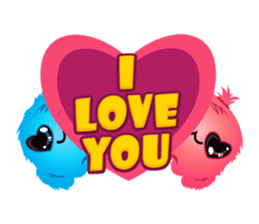 Monsta, the cute little monster sticker #986067