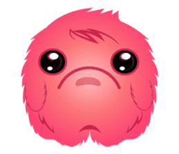 Monsta, the cute little monster sticker #986069