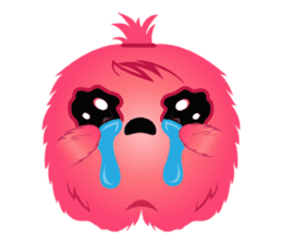 Monsta, the cute little monster sticker #986070