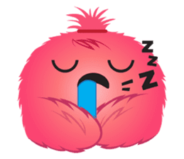 Monsta, the cute little monster sticker #986076