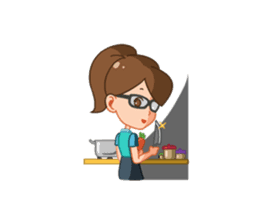 Tini the Pretty Librarian sticker #986208
