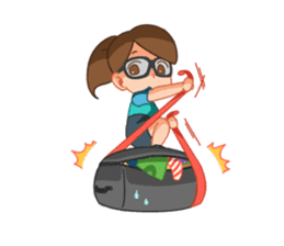 Tini the Pretty Librarian sticker #986219
