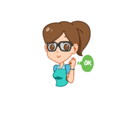 Tini the Pretty Librarian sticker #986224