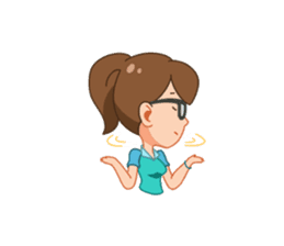 Tini the Pretty Librarian sticker #986225