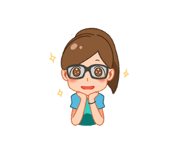 Tini the Pretty Librarian sticker #986229