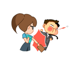 Tini the Pretty Librarian sticker #986231