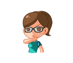 Tini the Pretty Librarian sticker #986232