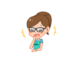 Tini the Pretty Librarian sticker #986236