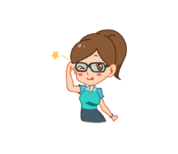 Tini the Pretty Librarian sticker #986243