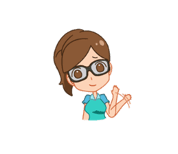 Tini the Pretty Librarian sticker #986244