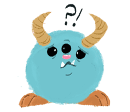 Flury, the cutest baby monster sticker #986330