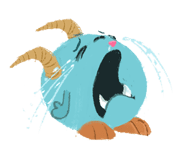 Flury, the cutest baby monster sticker #986332