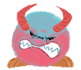 Flury, the cutest baby monster sticker #986333