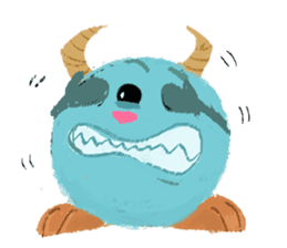 Flury, the cutest baby monster sticker #986334