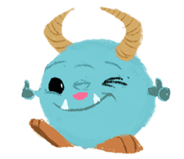 Flury, the cutest baby monster sticker #986336