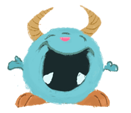 Flury, the cutest baby monster sticker #986337