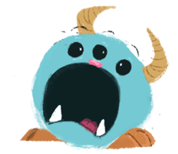 Flury, the cutest baby monster sticker #986346