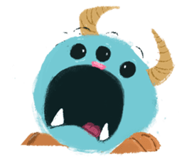 Flury, the cutest baby monster sticker #986346