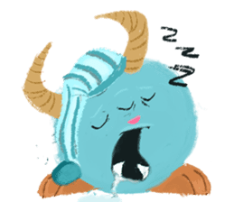 Flury, the cutest baby monster sticker #986347