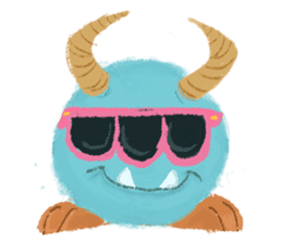 Flury, the cutest baby monster sticker #986348