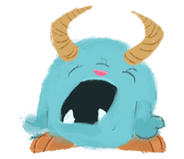 Flury, the cutest baby monster sticker #986355