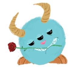 Flury, the cutest baby monster sticker #986357