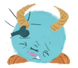 Flury, the cutest baby monster sticker #986358