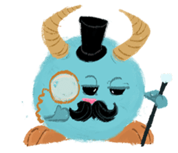 Flury, the cutest baby monster sticker #986361