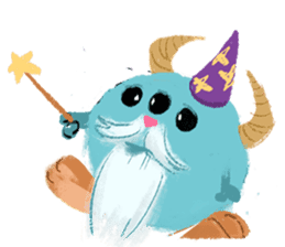 Flury, the cutest baby monster sticker #986362