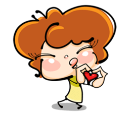 Caramel LuLu 2 sticker #986848