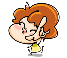 Caramel LuLu 2 sticker #986855