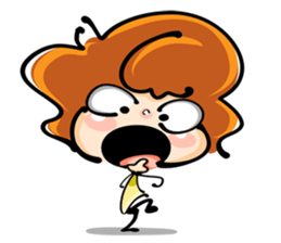 Caramel LuLu 2 sticker #986868