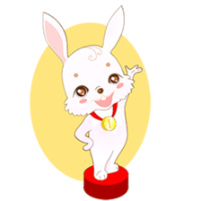 Yuu, the happy rabbit sticker #986888