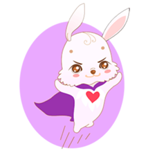 Yuu, the happy rabbit sticker #986889