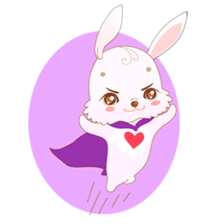 Yuu, the happy rabbit sticker #986889