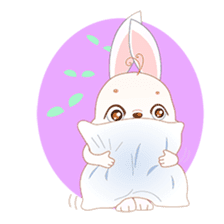 Yuu, the happy rabbit sticker #986892