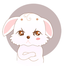 Yuu, the happy rabbit sticker #986893