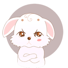 Yuu, the happy rabbit sticker #986893