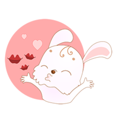 Yuu, the happy rabbit sticker #986899