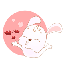 Yuu, the happy rabbit sticker #986899