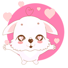 Yuu, the happy rabbit sticker #986901