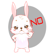 Yuu, the happy rabbit sticker #986902