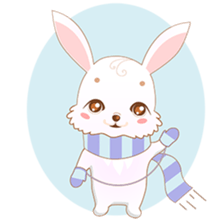Yuu, the happy rabbit sticker #986903