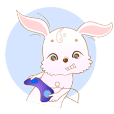 Yuu, the happy rabbit sticker #986906