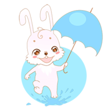Yuu, the happy rabbit sticker #986907