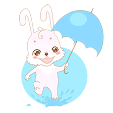 Yuu, the happy rabbit sticker #986907