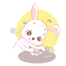 Yuu, the happy rabbit sticker #986908